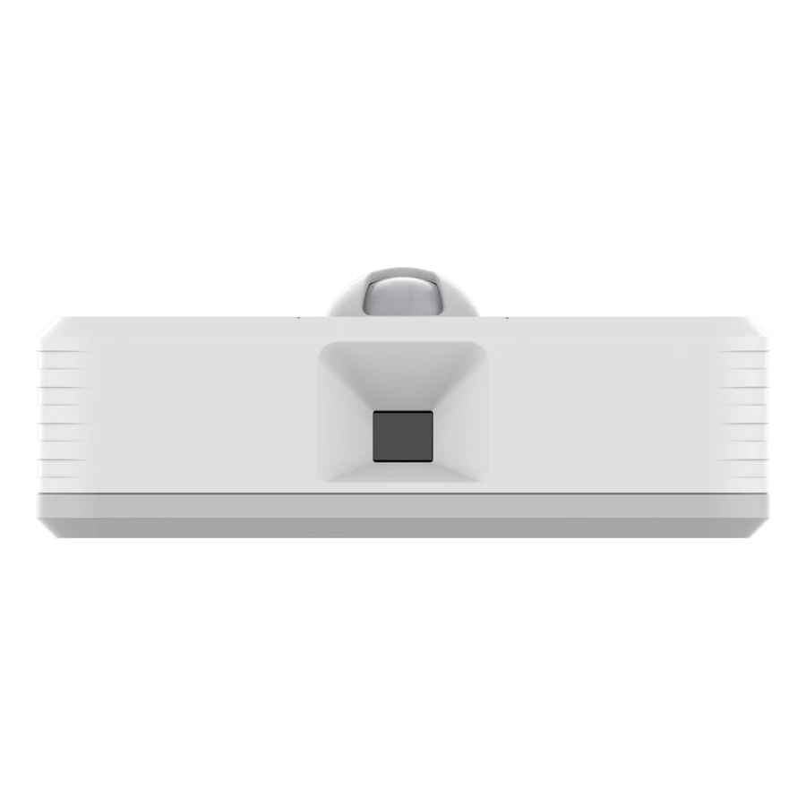 Milesight VS341 の側面。中央にサーモパイル窓が張り出している