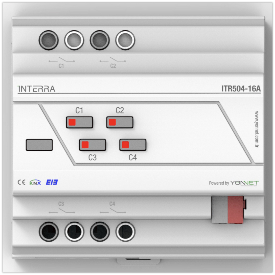 INTERRA KNX Comboスイッチアクチュエータ　 ITR504-16A