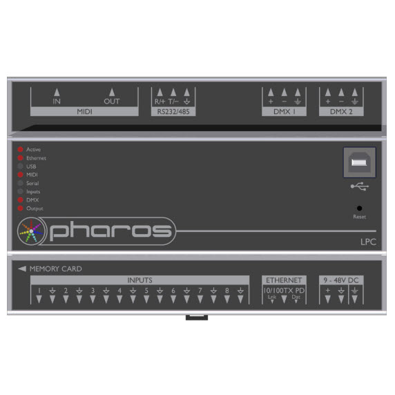 Pharos LPC(Lighting Playback Controller) ファロス DMXコントローラー