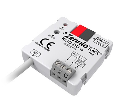 Zennio KNX Daikin 住宅用エアコンインターフェース KLIC-DD v3