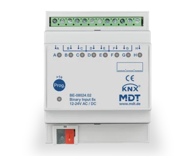 KNX Binary Input 8-channel, 4 SU MDRC, Inputs 24 V AC/DC