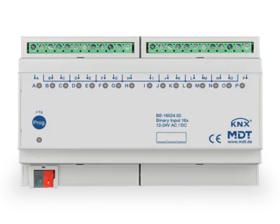 KNX Binary Input 16-channel, 8 SU MDRC, Inputs 24 V AC/DC