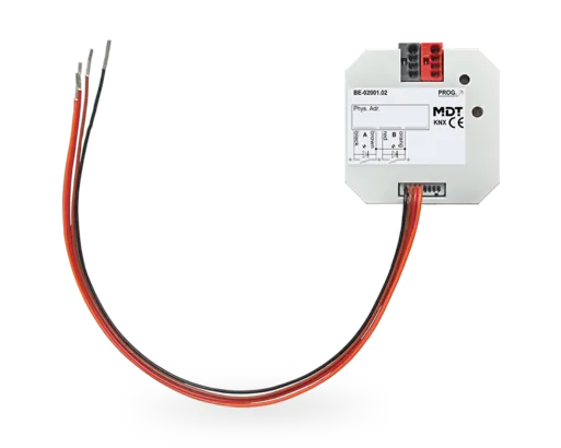 KNX Universal Interface 2-channel, flush mounted, Potential free version