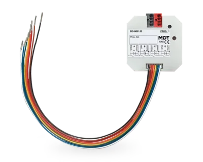 KNX Universal Interface 4-channel, flush mounted, Potential free version