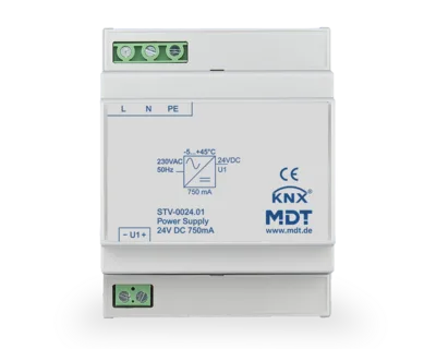 MDT Power Supply, 4 SU MDRC, 750mA, 24 V DC SELV