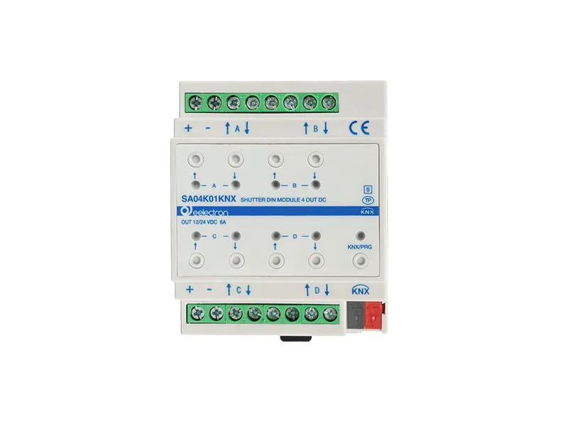 Shutters Module 4 Out 12-24 V Dc