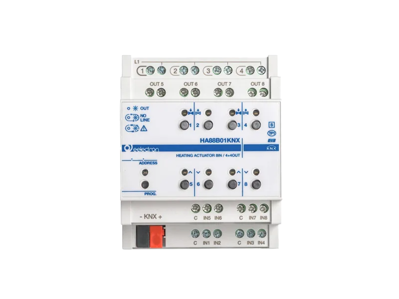 Valves/Loads Actuator 8 In - 4+4 Out