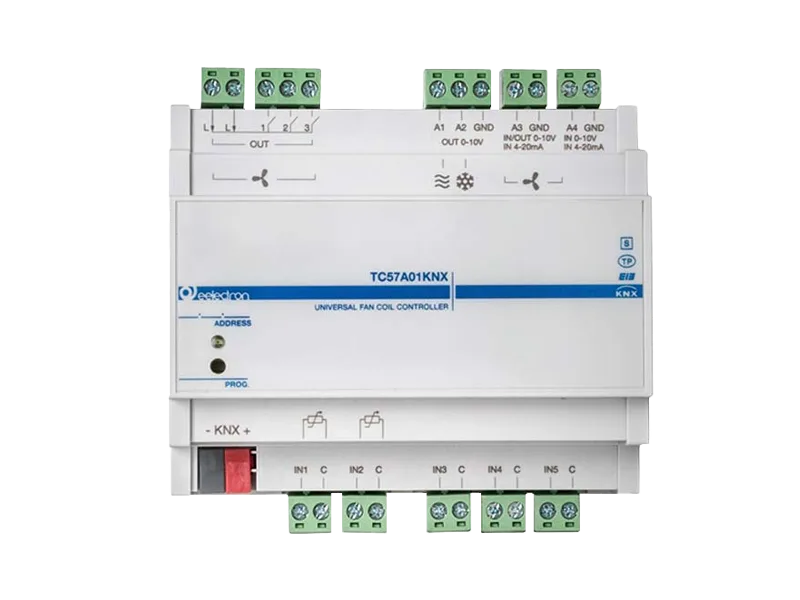 Universal Fancoil Controller 3 X 0-10 V - 5 In - 3 Out