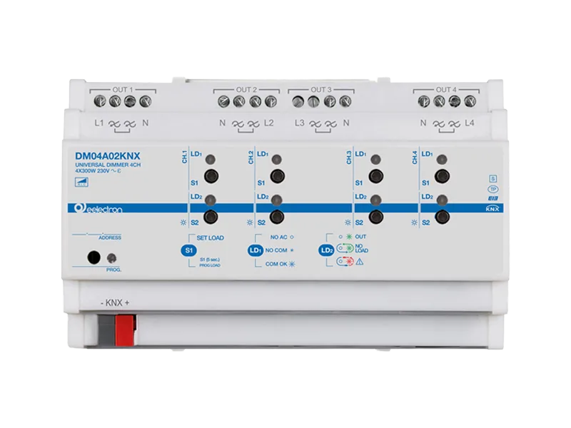 Dimmer 4 Channels - 300W