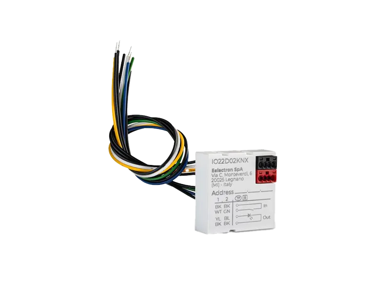 Push Button Interface 2 In – 2 Out Led