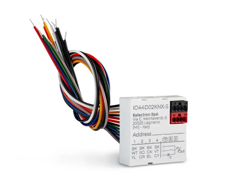 Push Button Interface 4 In - 4 Out Led - Knx Secure