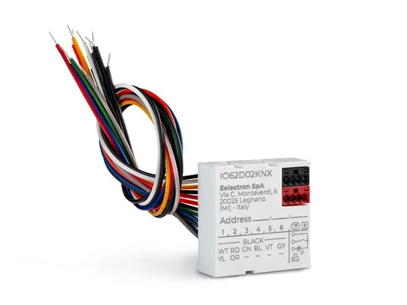 Push Button Interface 6 In - 2 Out Led