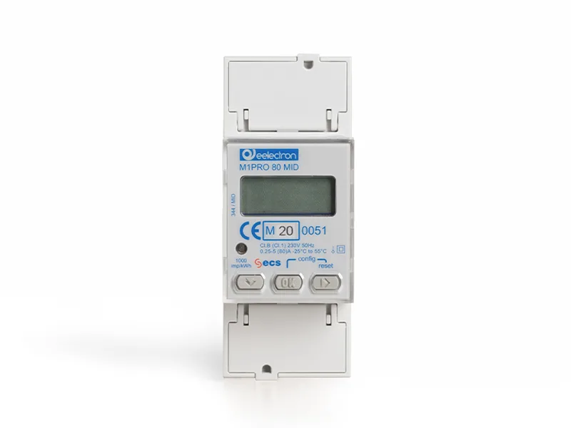 Energy Meter Single Phase 80A - Mid