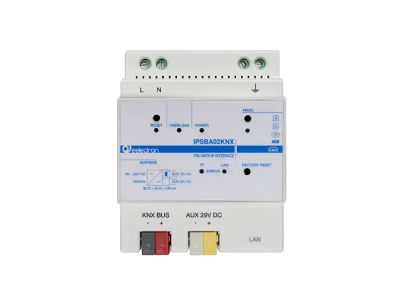 Knx Bridge With Ip Interface And Power Supply Knx + Aux 640Ma - Knx Secure