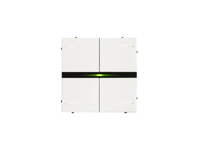 Lite Switch 4 Buttons | 16 Ch - Rgb - Buttons Included - Black
