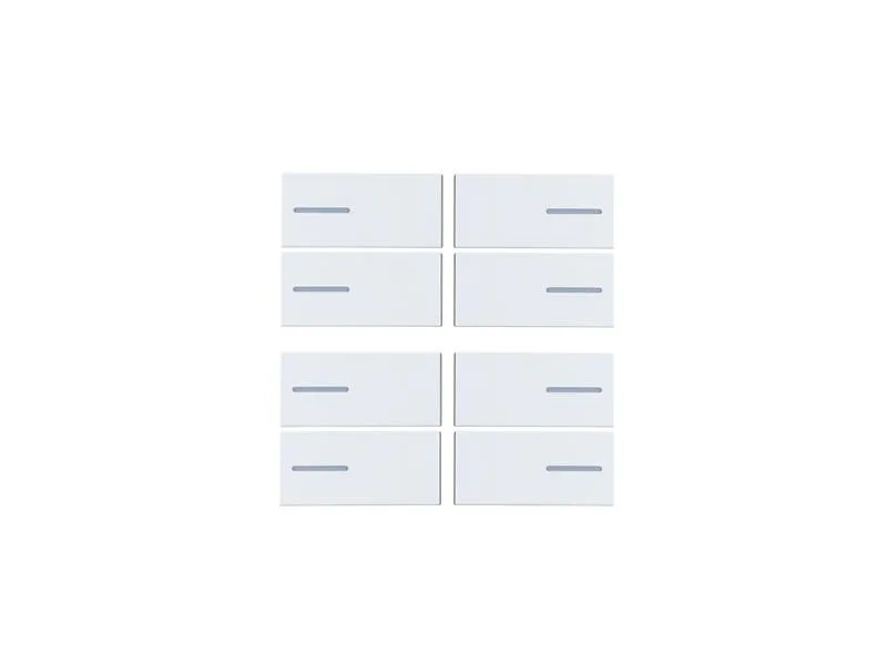 Kit 8 Buttons Fenix White 0032