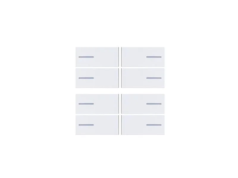 Kit 8 Buttons Fenix White 0030