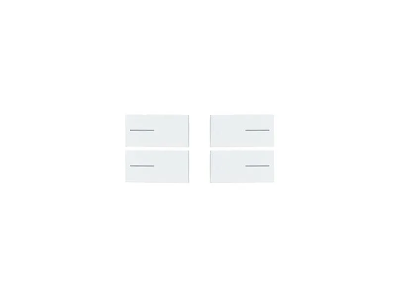Kit 4 Buttons Multisensor Regular Version, Painted Plastic - Helvetia White