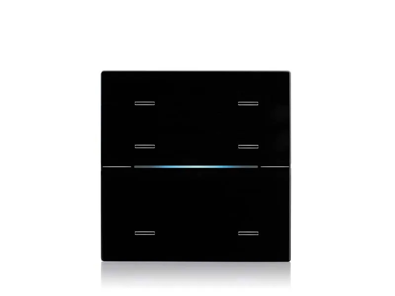 Multisensor Controller Co - Humidity - Temperature - Inwall- No Display Black