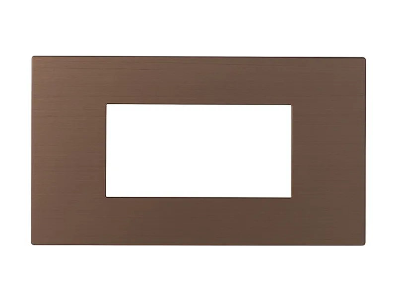 Cover Frame 4M Metal Bronze