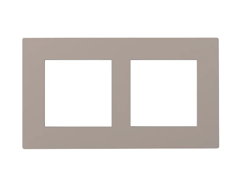 Cover Frame Double 2X55 Fenix Beige 0748