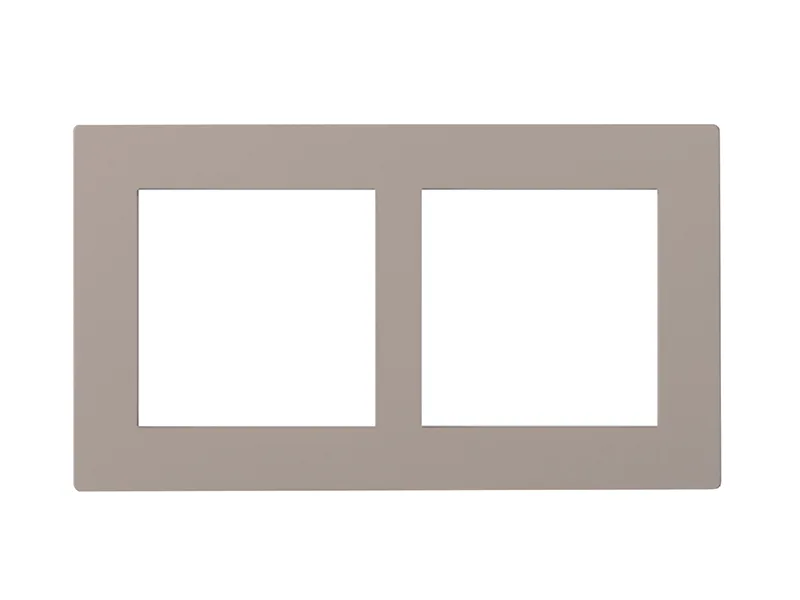 Cover Frame 2X60 Fenix Beige 0748