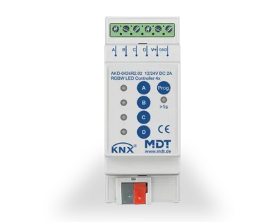 KNX LED Controller 4-channel, 2/4 A, RGBW, 2 SU MDRC
